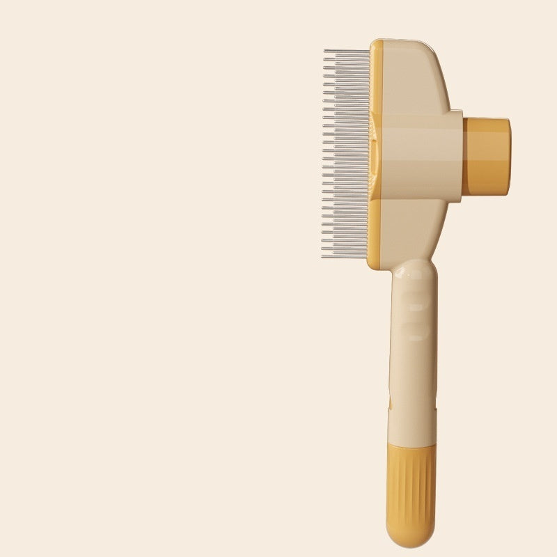 Professional Cat Pet Needled Comb With Release Button