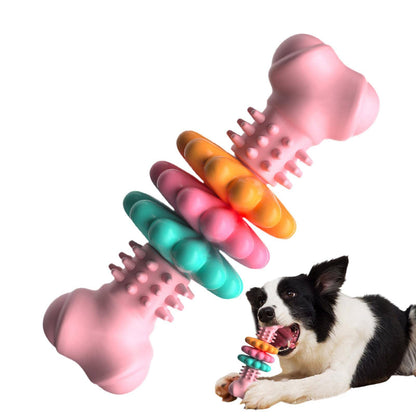 Indestructible TPR Bone Chewing Bite Resistant Toys