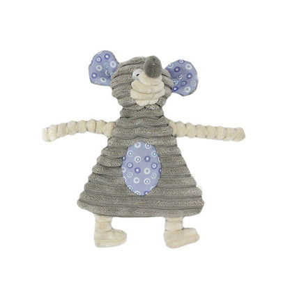Pet Donkey Shape Corduroy Chew Toy For Dog