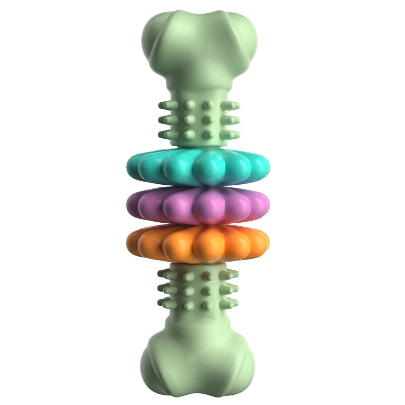 Indestructible TPR Bone Chewing Bite Resistant Toys