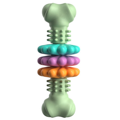 Indestructible TPR Bone Chewing Bite Resistant Toys