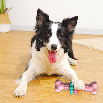 Indestructible TPR Bone Chewing Bite Resistant Toys