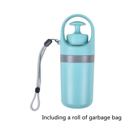 Portable Dog Poop Scooper With Built-in Dispenser