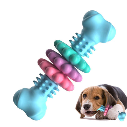 Indestructible TPR Bone Chewing Bite Resistant Toys