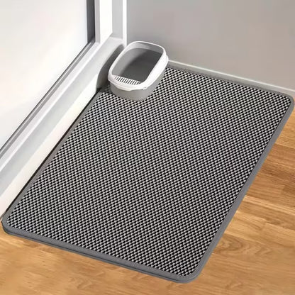 Double-Layer Cat Litter Mat